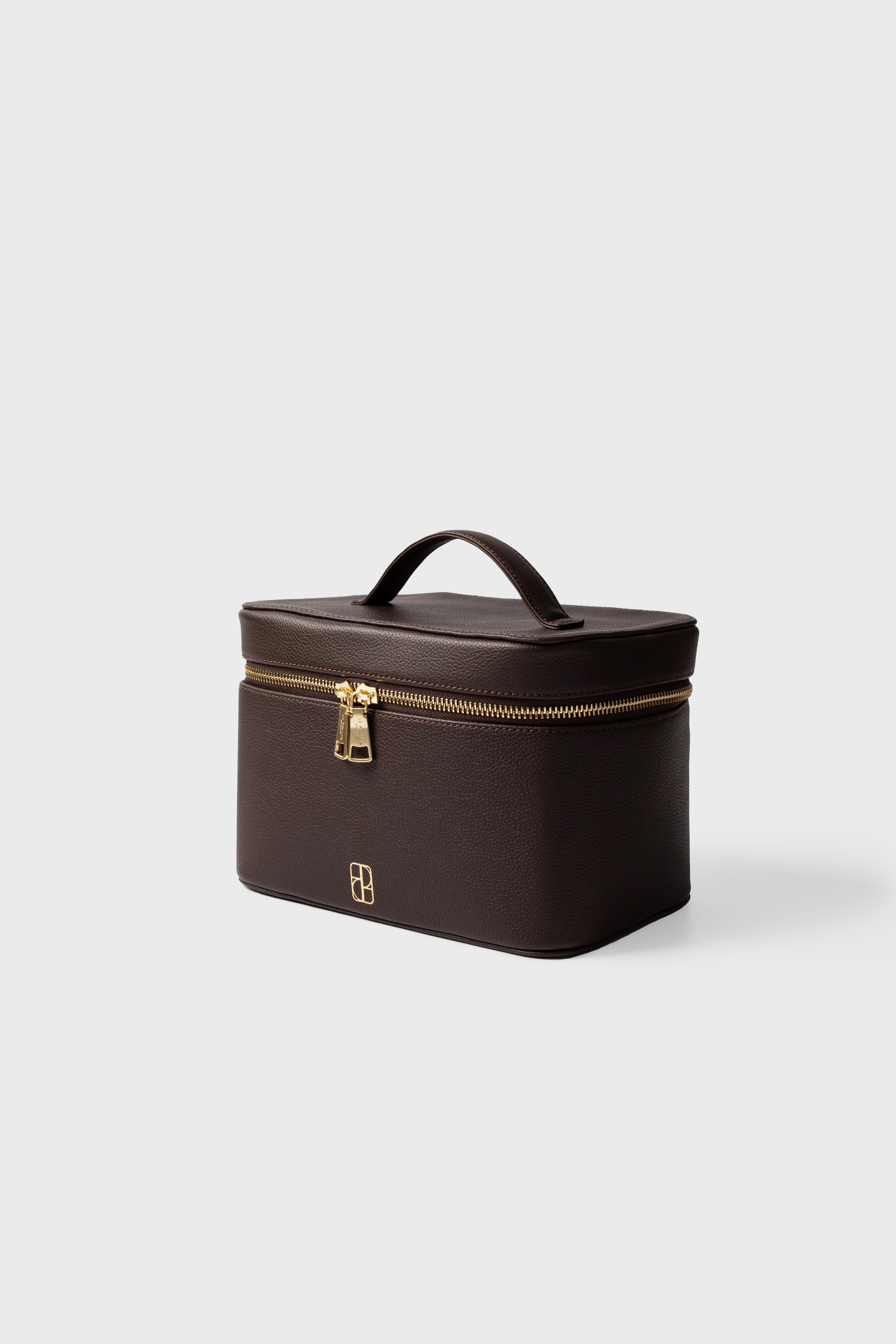 Vanity Case Brown Grain